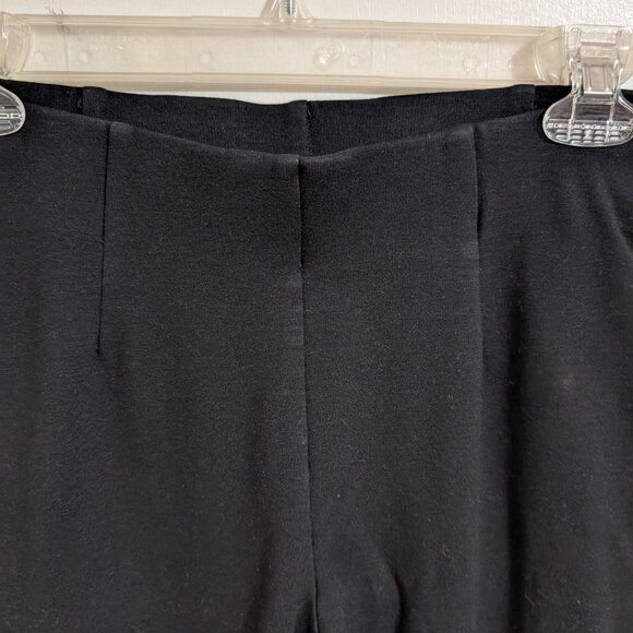 Sleek and petite straight-leg black slacks - Picture 4 of 7